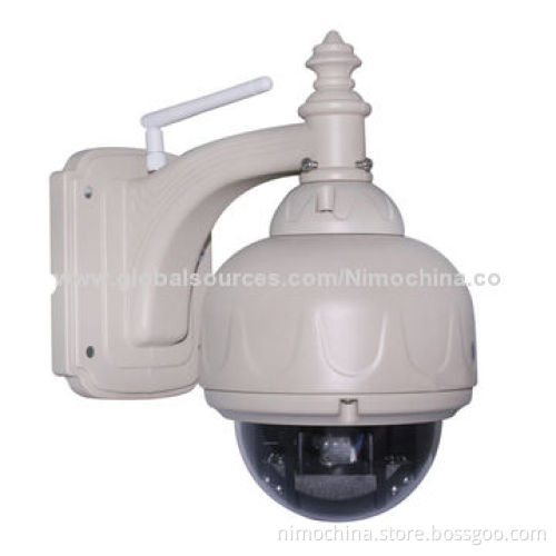 P2P, MJPEG, Outdoor Dome PTZ IP Camera
